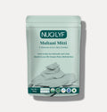 Multani Mitti mineral face pack powder in green resealable pouch, 200g, for oily skin care