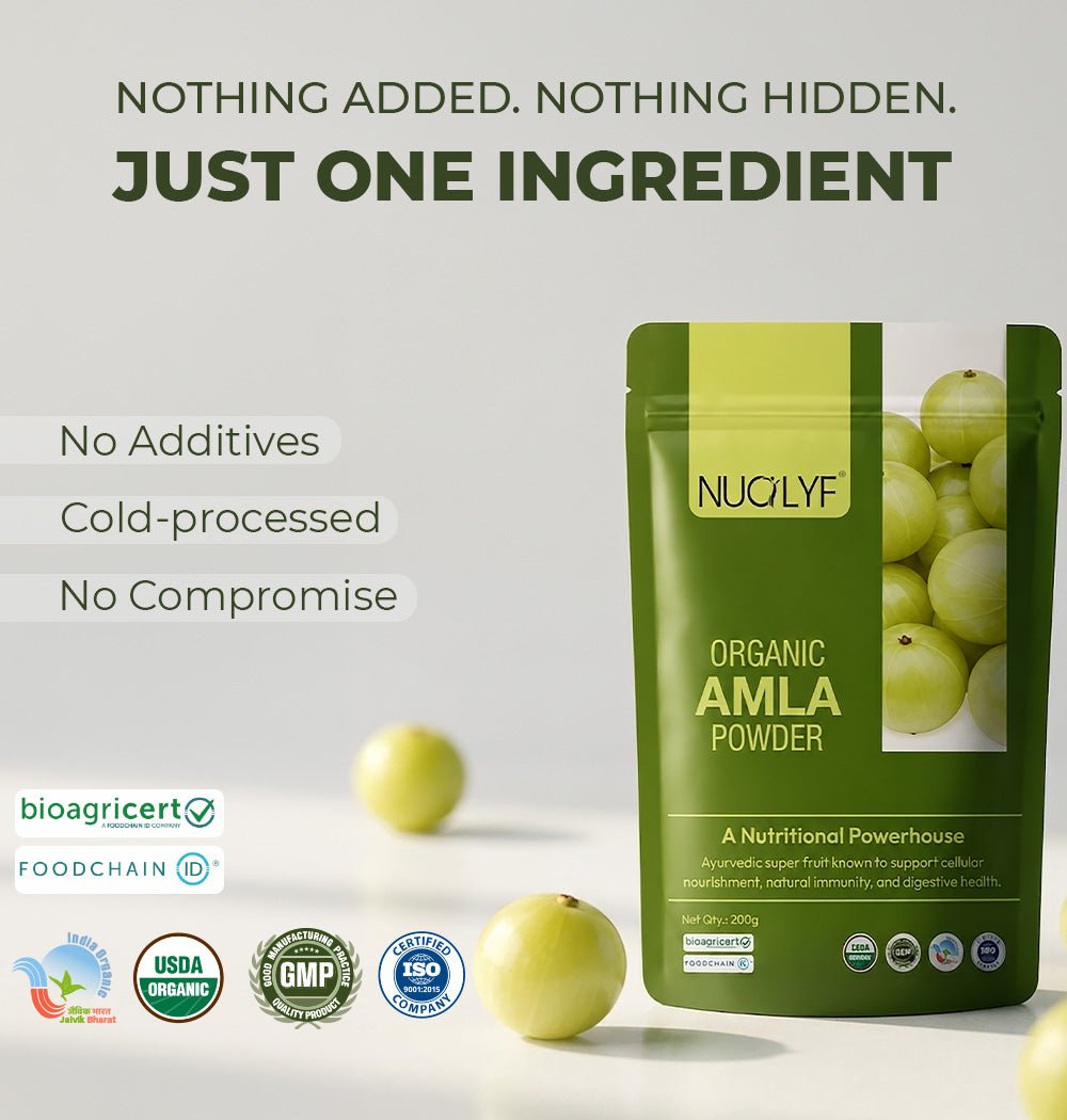 Organic Amla Powder - Nuolyf