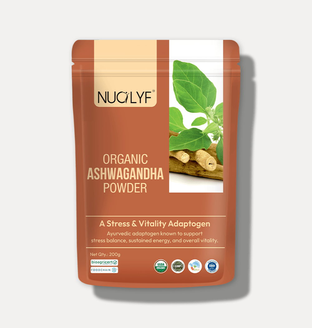 Organic Ashwagandha Powder - Nuolyf