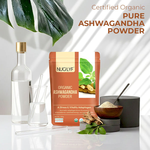 Organic Ashwagandha Powder - Nuolyf