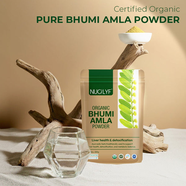 Organic Bhumi Amla Powder - Nuolyf