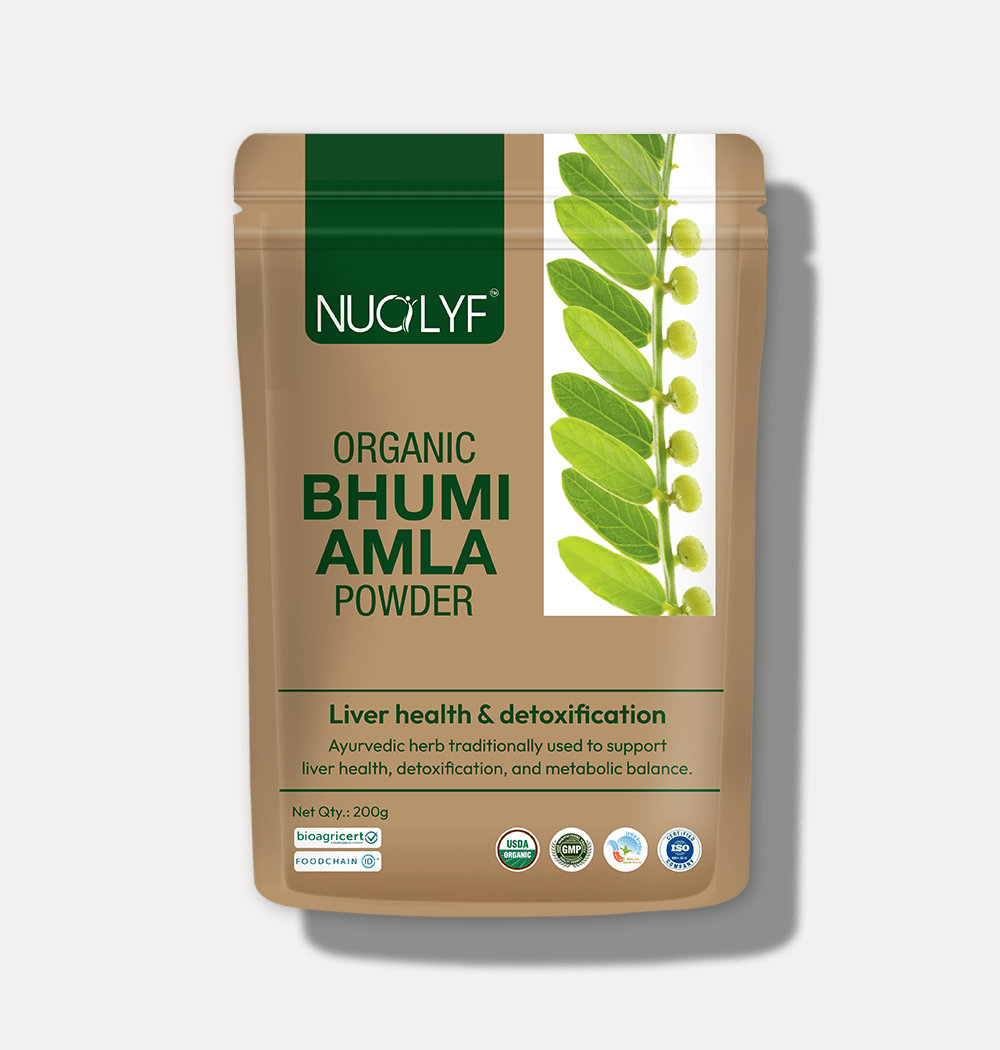 Organic Bhumi Amla Powder - Nuolyf