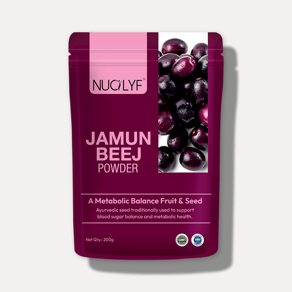 Organic Jamun Beej Powder - Nuolyf
