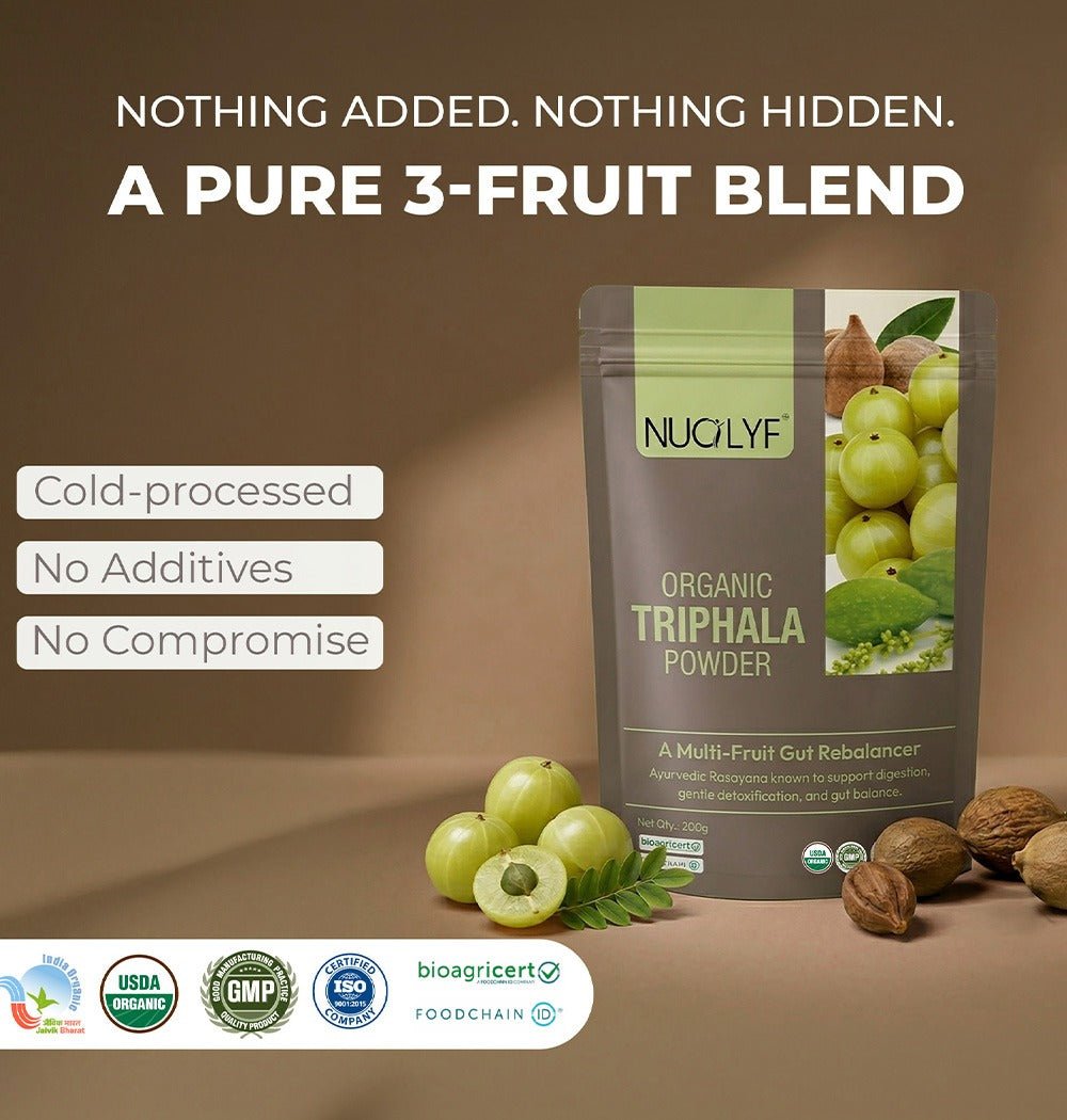 ORGANIC TRIPHALA POWDER - Nuolyf