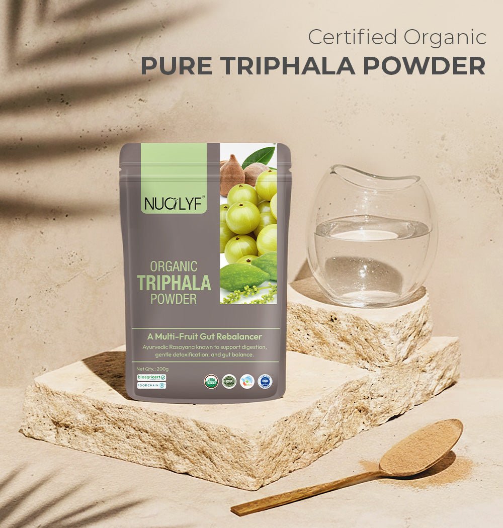 ORGANIC TRIPHALA POWDER - Nuolyf